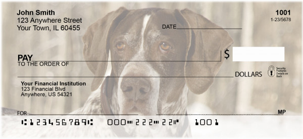 German Short Haired Pointers Personal Checks