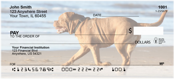 Majestic Mastiff Personal Checks