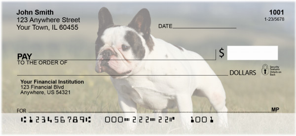 French Bulldog Personal Checks | DOG-80