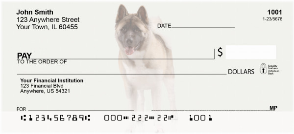 Akita Personal Checks