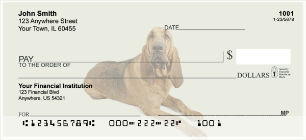 Blood Hound Personal Checks | DOG-94