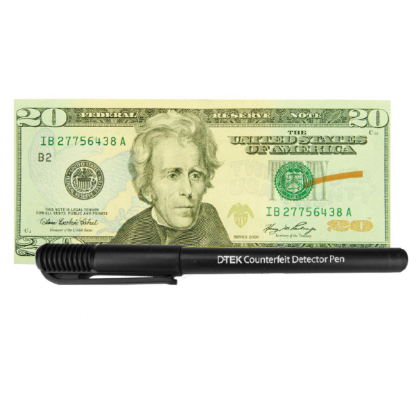 D-TEK Counterfeit Detector Pen, 3/Pack