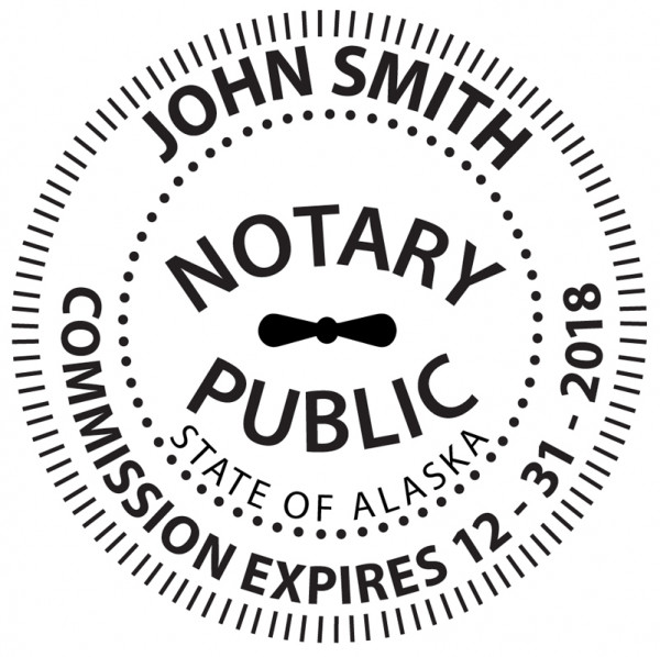 Alaska Notary Embosser