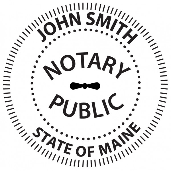 Maine Notary Embosser