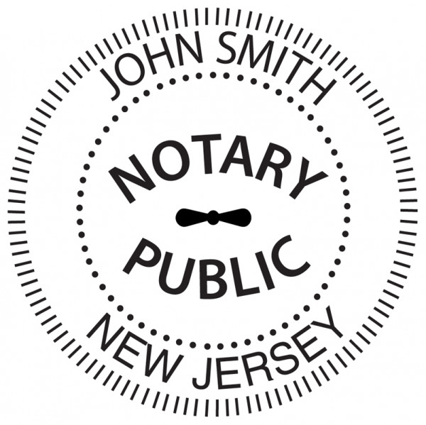New Jersey Notary Embosser