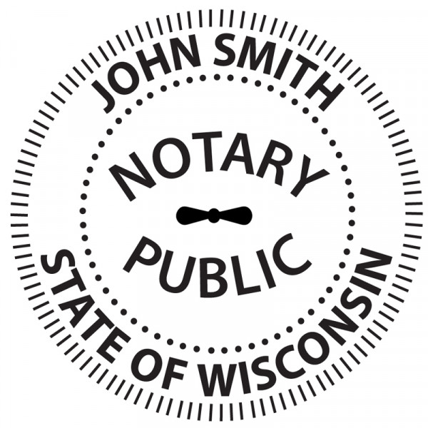 Wisconsin Notary Embosser