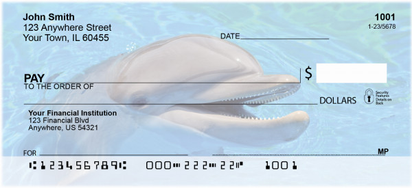 Dolphin Photos Personal Checks