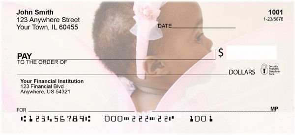 Angel Babies Personal Checks