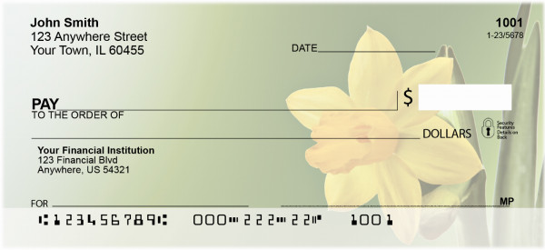 Daffodils Personal Checks