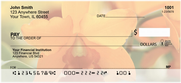 Colors On Fire Personal Checks | FLO-47