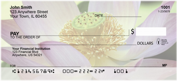 Mixed Floral Bouquet Personal Checks