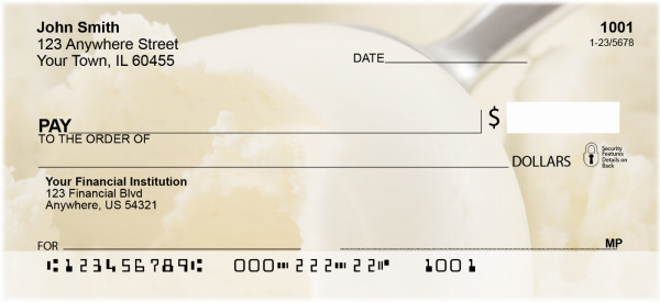 Ice Cream - Rich & Creamy Personal Checks