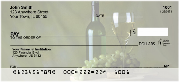 Fruit Of The Vine Personal Checks | FOD-30