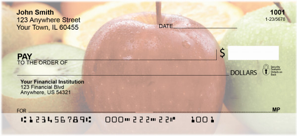 Tropical And Fruity Personal Checks