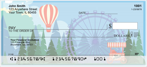 Amusement Park Personal Checks