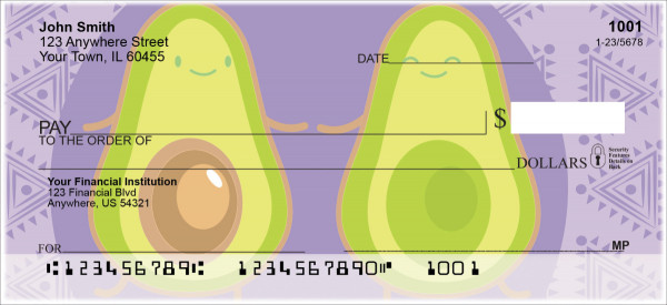 Amazing Avocados Personal Checks