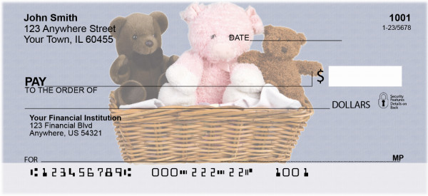 Teddy Bears Personal Checks
