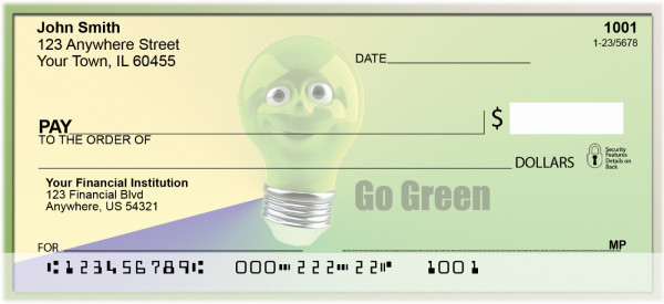 Go Green Personal Checks