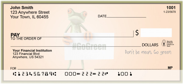 Toadly Green Checks | FUN-84