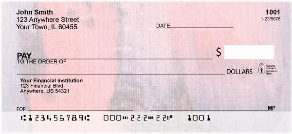 Everything Is Peachy Personal Checks