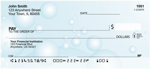 Bubbles Personal Checks