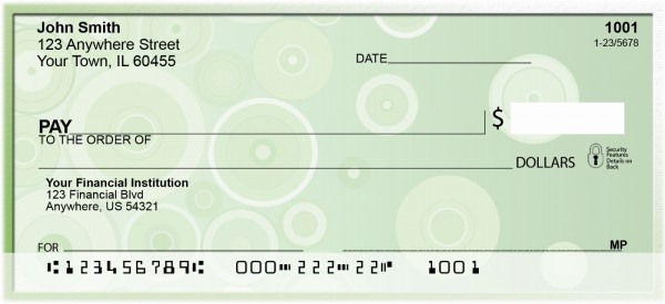 Rolling In The Green Personal Checks