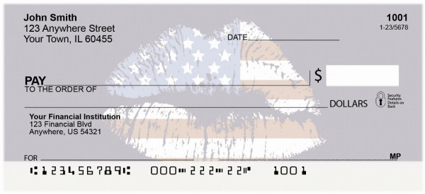 American Kiss Personal Checks