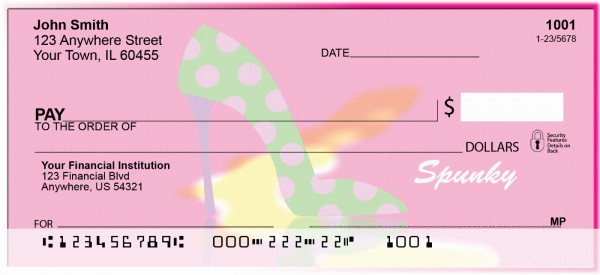 Hot Pink And Saucy Personal Checks