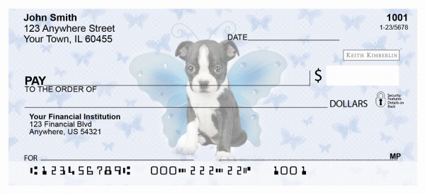 Fairy Pups Keith Kimberlin Personal Checks