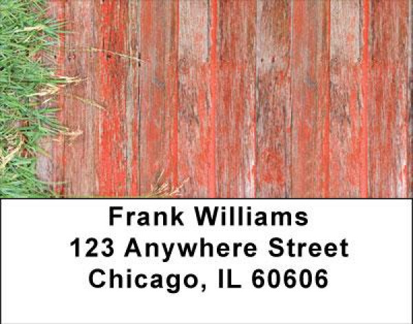 Behind The Barn Address Labels