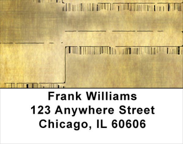 Bar Code Abstractions Address Labels