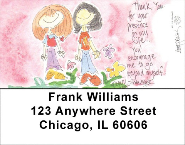 Love & Friendship Address Labels By Amy S. Petrik