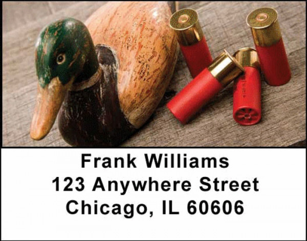 Duck Hunting Address Labels