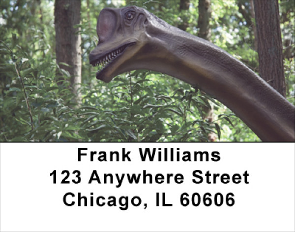 Dinosaurs Roaming Forests & Lakes Address Labels