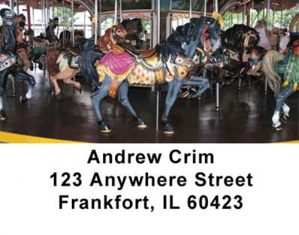 Carousel Series One Address Labels