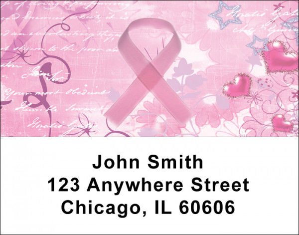 Breast Cancer Address Labels