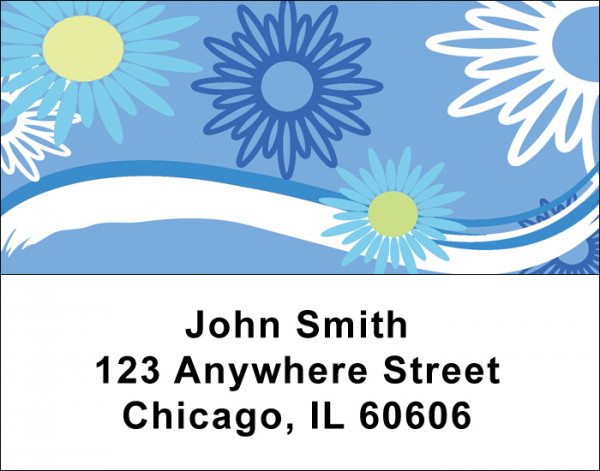 Sweeping Daisies Address Labels