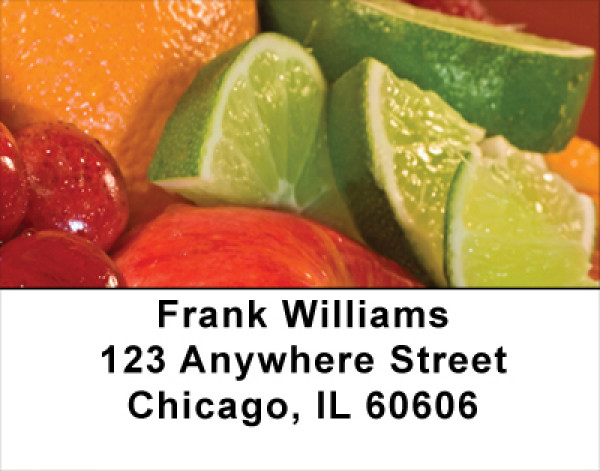 Luscious Fruits Address Labels