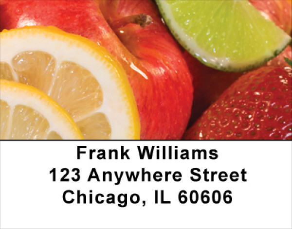Luscious Fruits Address Labels