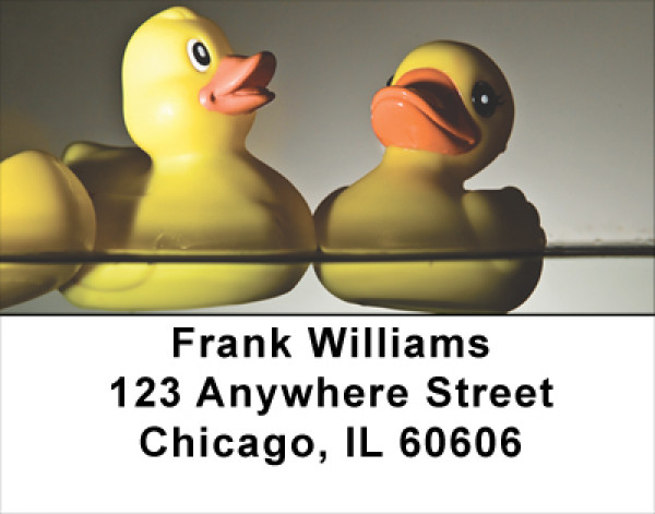 Rubber Ducky Address Labels