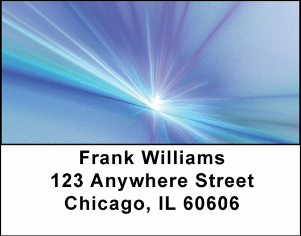 Spark of a Blue Flame Address Labels | LBGEO-36