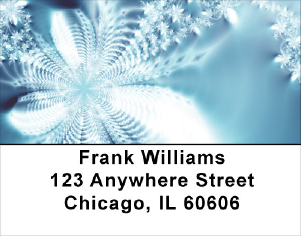 Icy Abstracts Address Labels