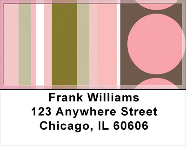 Sassy In Pink Address Labels