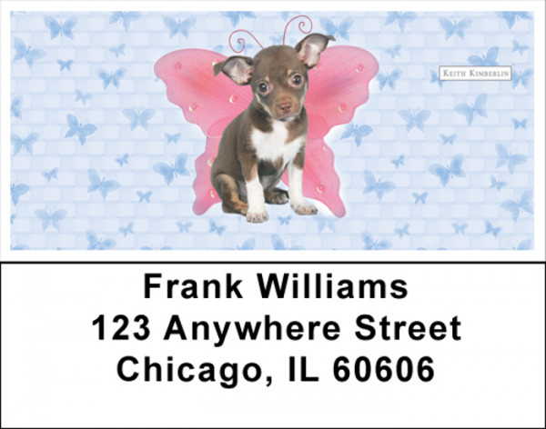 Fariy Pups Keith Kimberlin Address Labels