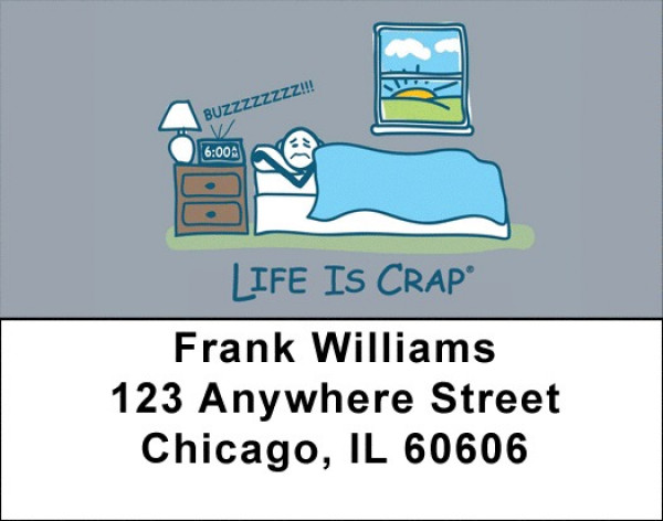 Everything Goes Wrong Life Is Crap Address Labels