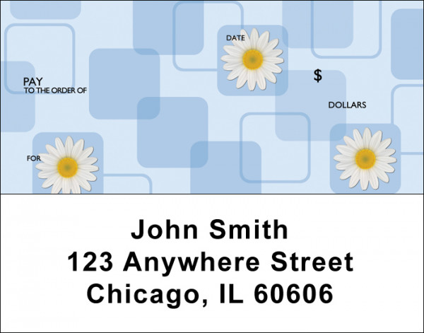 Daisies Address Labels