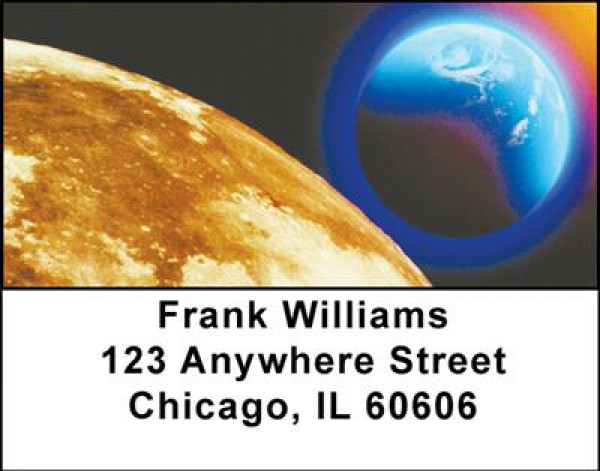 Spectacular Planetary Views Address Labels