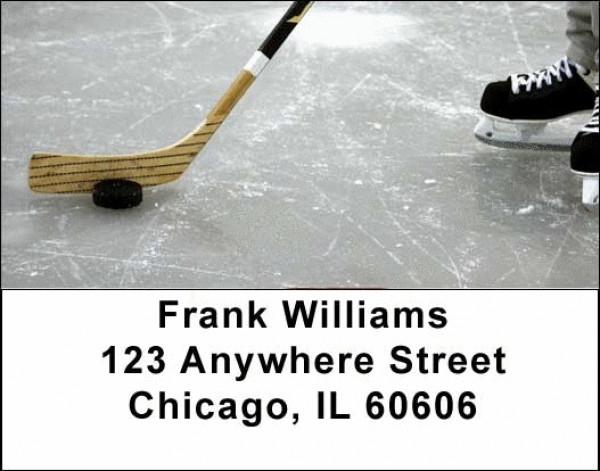 Hockey Address Labels