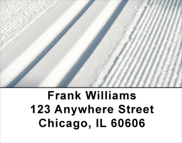 Grooming The Snow Address Labels