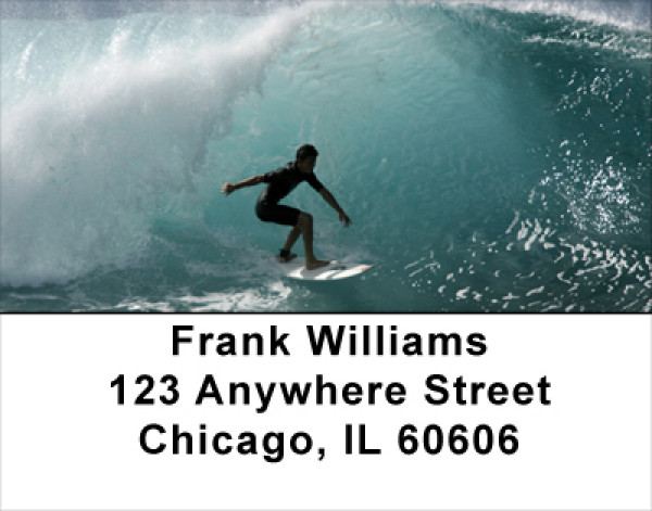 Extreme Surfing Address Labels